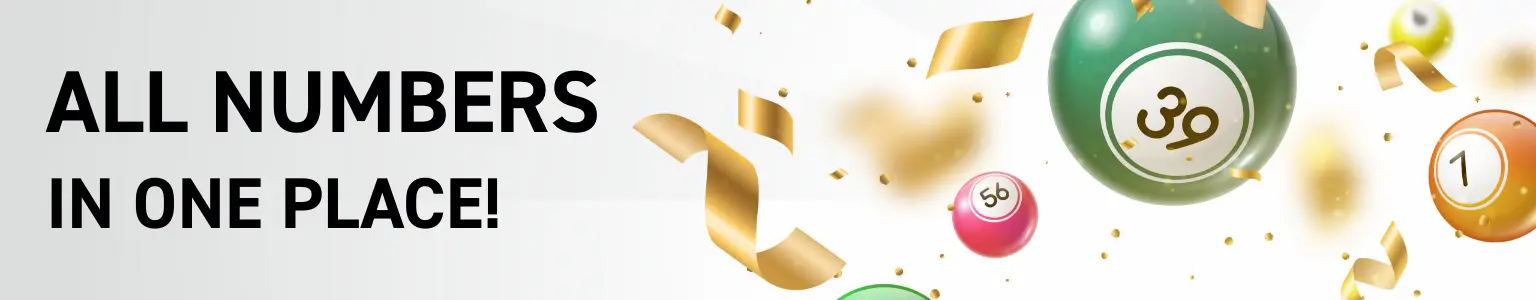 All numbers in one place!