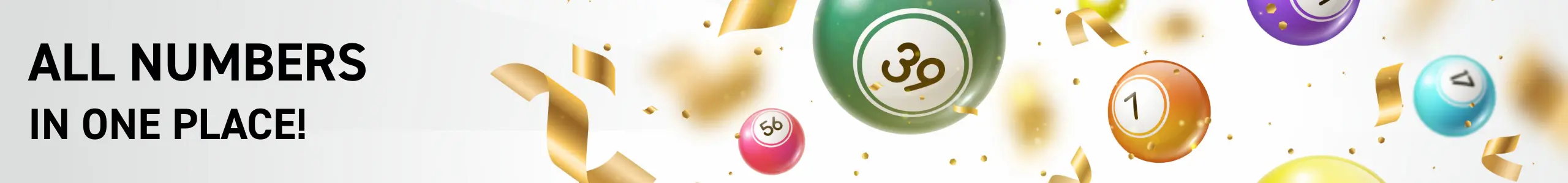 All numbers in one place!