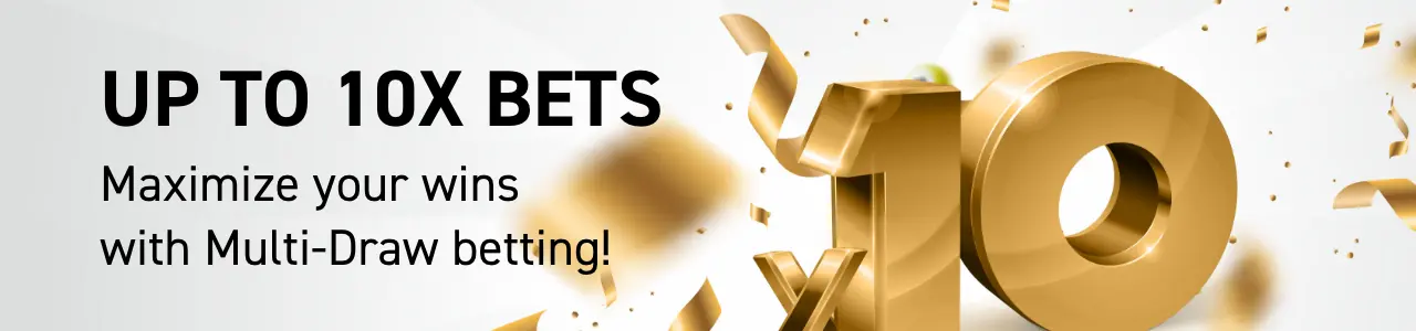 Up to 10x bets!